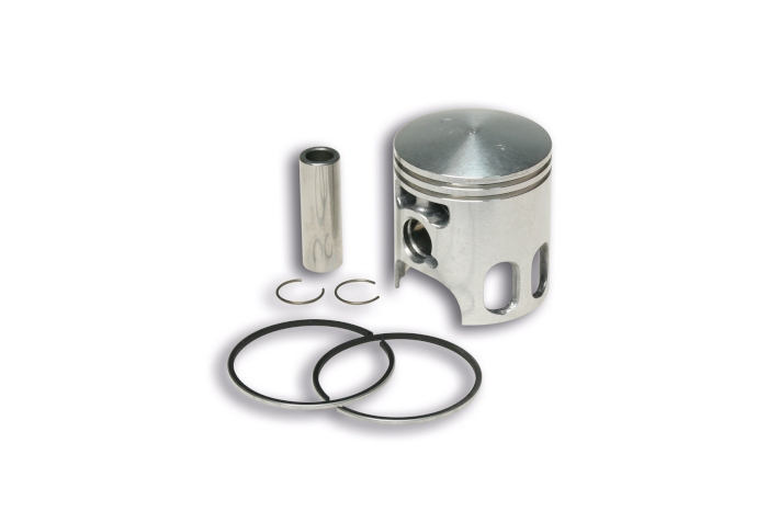 piston 2t ø 44.5 with pin ø 12 and 2 rectangular rings size 0